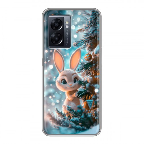 Дизайнерский силиконовый чехол для OPPO A57 5G Новый год