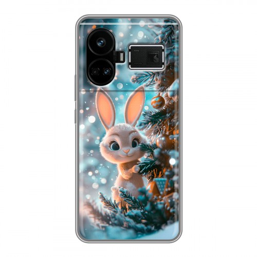 Дизайнерский силиконовый чехол для Realme GT5 Новый год