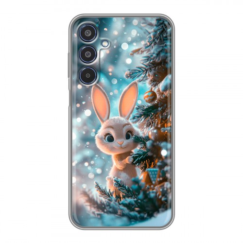 Дизайнерский силиконовый чехол для Samsung Galaxy M35 Новый год