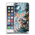 Дизайнерский силиконовый чехол для Iphone 6 Plus/6s Plus Новый год