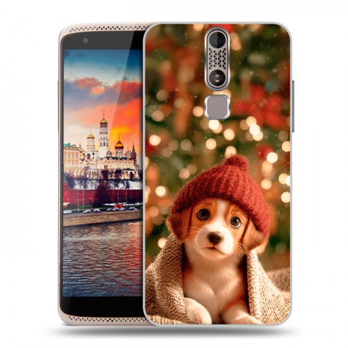 Дизайнерский пластиковый чехол для ZTE Axon Mini Новый год