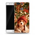Дизайнерский пластиковый чехол для Huawei P9 Plus Новый год