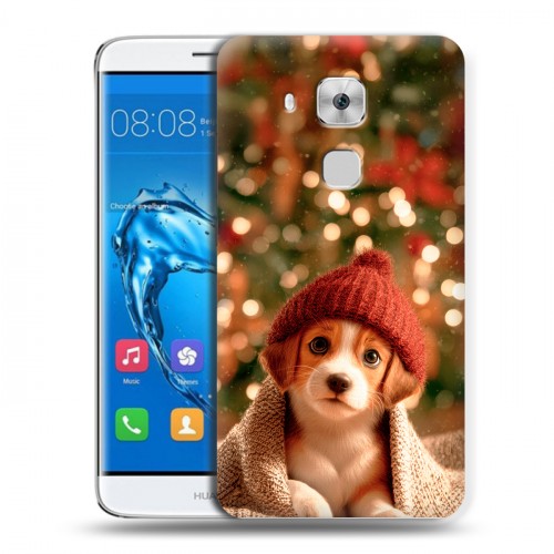Дизайнерский пластиковый чехол для Huawei Nova Plus Новый год