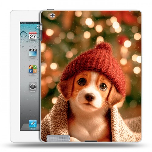 Дизайнерский пластиковый чехол для Ipad 2/3/4 Новый год