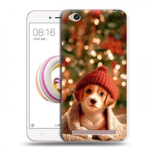Дизайнерский пластиковый чехол для Xiaomi RedMi 5A Новый год