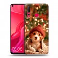 Дизайнерский пластиковый чехол для Huawei Nova 4 Новый год