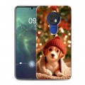 Дизайнерский силиконовый чехол для Nokia 6.2 Новый год