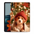 Дизайнерский силиконовый чехол для Samsung Galaxy Tab S7 Новый год