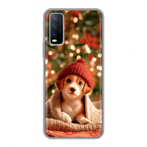 Дизайнерский силиконовый чехол для Vivo Y20 Новый год