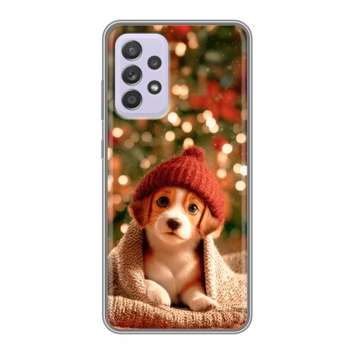 Дизайнерский силиконовый чехол для Samsung Galaxy A52 Новый год