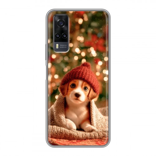 Дизайнерский силиконовый чехол для Vivo Y31 Новый год