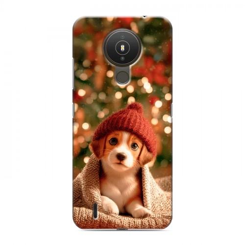 Дизайнерский силиконовый чехол для Nokia 1.4 Новый год