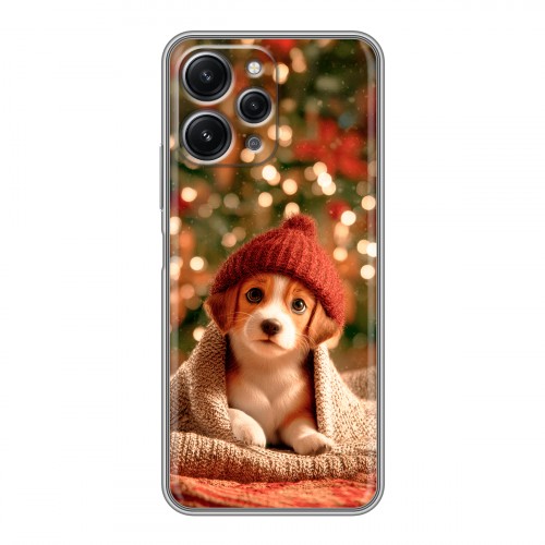 Дизайнерский силиконовый чехол для Xiaomi RedMi 12 Новый год