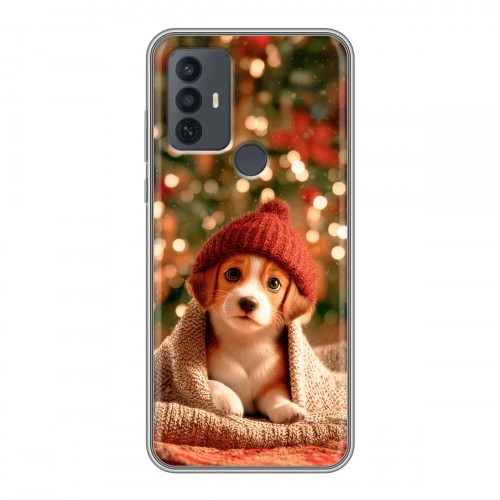 Дизайнерский силиконовый чехол для TCL 30E Новый год