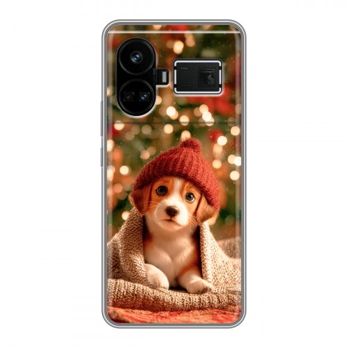 Дизайнерский силиконовый чехол для Realme GT5 Новый год