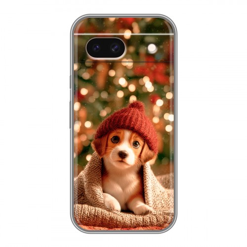 Дизайнерский силиконовый чехол для Google Pixel 8a Новый год