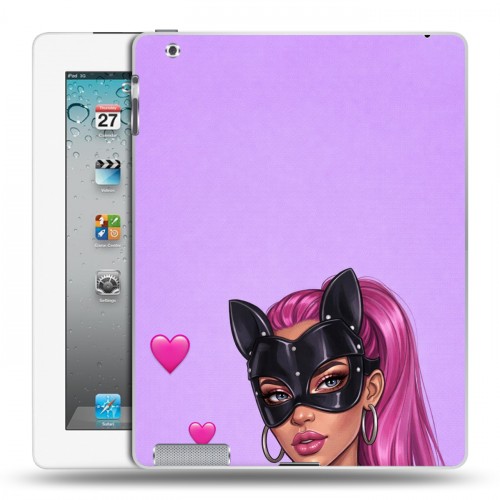 Дизайнерский пластиковый чехол для Ipad 2/3/4 женский