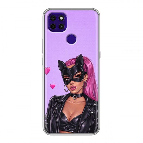 Дизайнерский силиконовый чехол для Lenovo K12 Pro женский