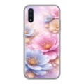 Дизайнерский силиконовый чехол для Samsung Galaxy M01 женский