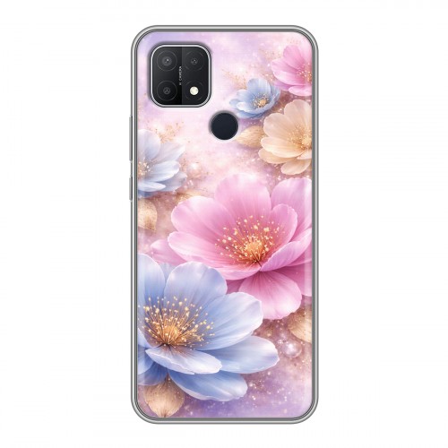 Дизайнерский силиконовый чехол для OPPO A15 женский