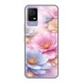 Дизайнерский силиконовый чехол для TCL 405 женский