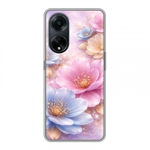 Дизайнерский силиконовый чехол для OPPO A98 женский