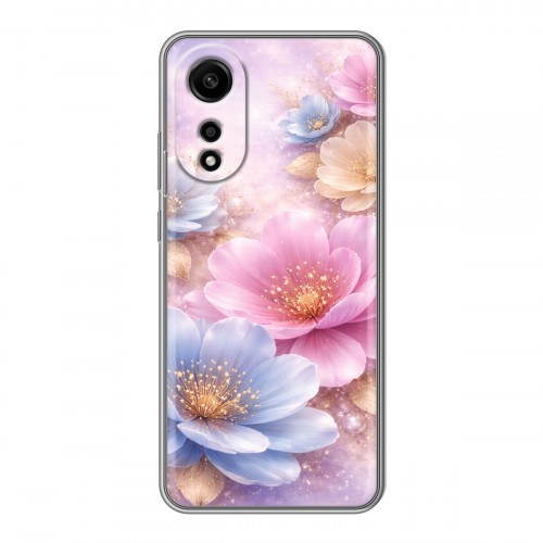 Дизайнерский силиконовый чехол для OPPO A78 4G женский