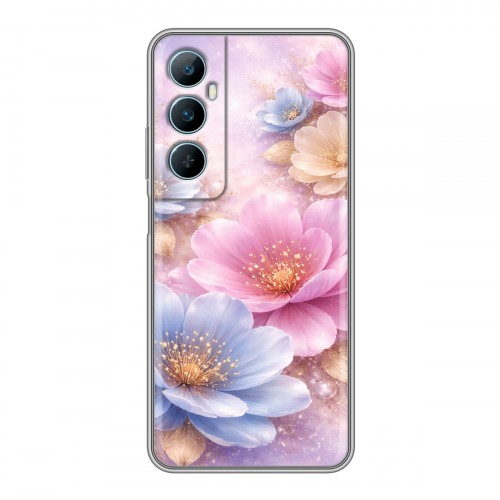 Дизайнерский силиконовый чехол для Realme C65 женский