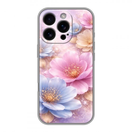 Дизайнерский силиконовый чехол для Iphone 16 Pro женский