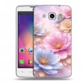 Дизайнерский пластиковый чехол для LG L60 женский