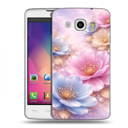 Дизайнерский пластиковый чехол для LG L60 женский