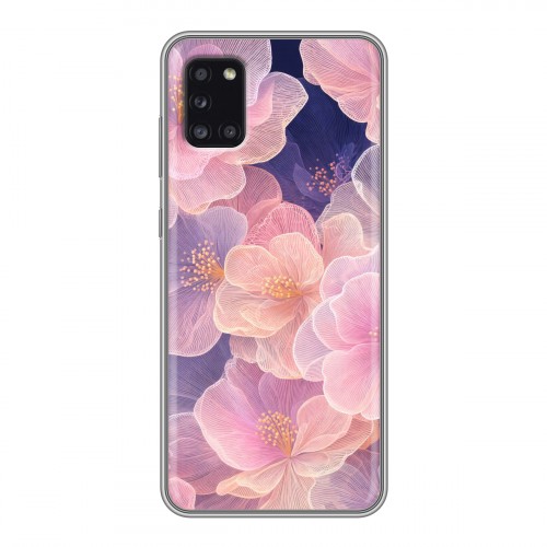 Дизайнерский силиконовый чехол для Samsung Galaxy A31 женский