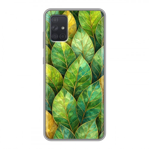 Дизайнерский силиконовый чехол для Samsung Galaxy A71 женский