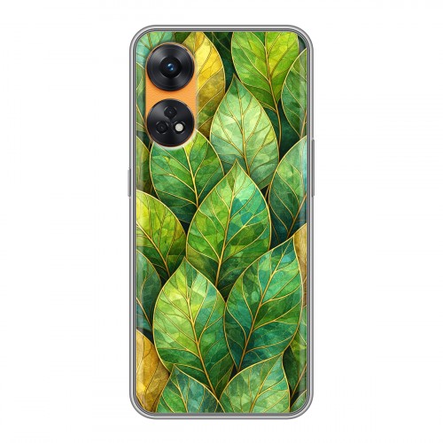 Дизайнерский силиконовый чехол для OPPO Reno8 T женский