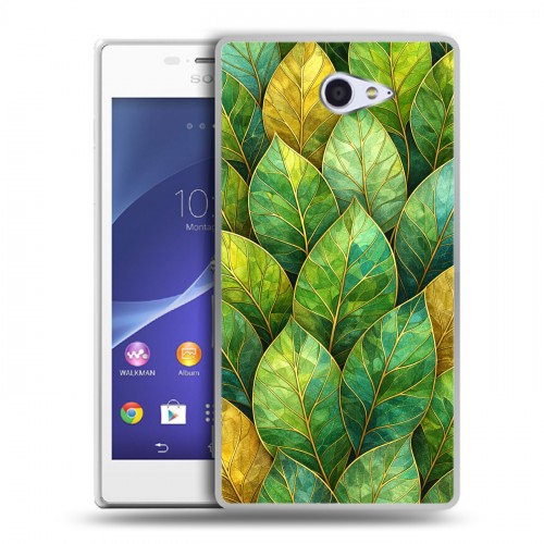 Дизайнерский пластиковый чехол для Sony Xperia M2 dual женский
