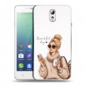 Дизайнерский силиконовый чехол для Lenovo Vibe P1m женский