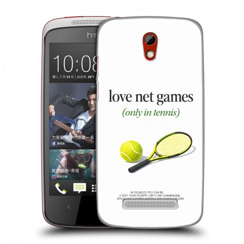 Дизайнерский пластиковый чехол для HTC Desire 500 для девочек