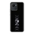 Дизайнерский силиконовый чехол для Realme C30 женский