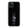 Дизайнерский силиконовый чехол для Iphone 15 Plus женский