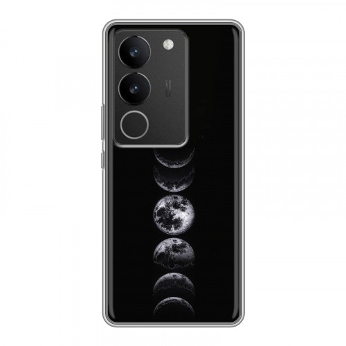 Дизайнерский силиконовый с усиленными углами чехол для Vivo V29 женский