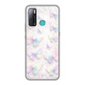 Дизайнерский силиконовый с усиленными углами чехол для Tecno Pouvoir 4 женский
