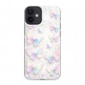 Дизайнерский силиконовый чехол для Iphone 12 Mini женский
