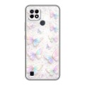 Дизайнерский силиконовый чехол для Realme C21 женский
