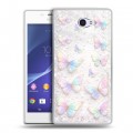 Дизайнерский пластиковый чехол для Sony Xperia M2 dual женский