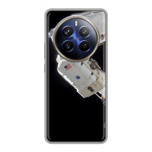 Дизайнерский силиконовый чехол для Realme 12 Plus 5G Космонавт