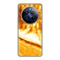 Дизайнерский силиконовый чехол для Realme 12 Pro Plus Солнце