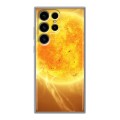 Дизайнерский силиконовый чехол для Samsung Galaxy S24 Ultra Солнце