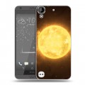 Дизайнерский пластиковый чехол для HTC Desire 530 Солнце