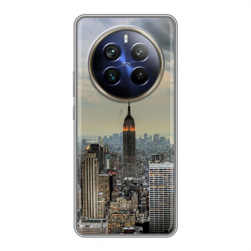 Дизайнерский силиконовый чехол для Realme 12 Plus 5G Нью-Йорк