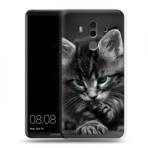 Дизайнерский пластиковый чехол для Huawei Mate 10 Pro Котята